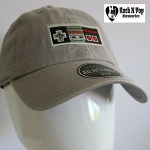 Bioworld Nintendo Men OSFA Adjustable Cap Gray NWT